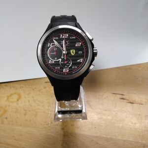 Scuderia Ferrari Model "Lap Time" Chronograph Men's Watch $130 Or Best Offer